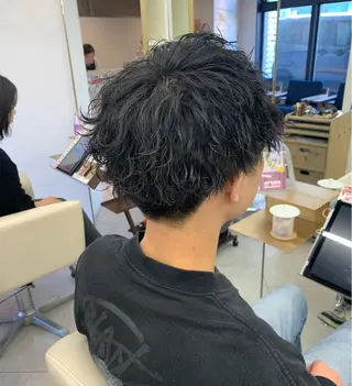 パーマ 松永 歩莉のヘアスタイル