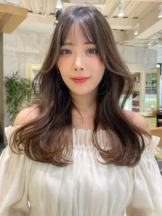 ロング 🌼アユム/レイヤー ハッシュカット🌼のヘアスタイル