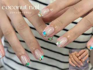 ネイル 神田 ココナッツのネイルデザイン