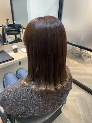 セミロング カラー tocca千葉 ANNEX/せりなのヘアスタイル