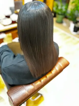セミロング 平野 竜大のヘアスタイル