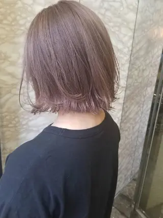 ミディアム カラー パーマ ヘアアレンジ メンズ キッズ ネイル マツエク・マツパ 🌸グレージュ/ ベージュ🌸yutaのヘアスタイル