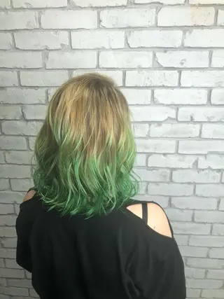 ミディアム カラー welring hair salonのヘアスタイル