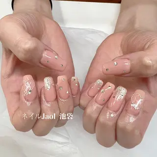 セミロング ネイルJaol 池袋のネイルデザイン