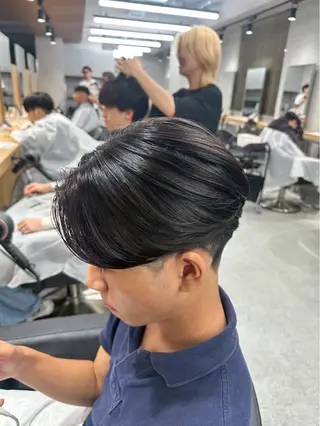 ショート カラー パーマ ヘアアレンジ メンズ キッズ ⚡️モデル募集⚡️/ メンズヘア 秀平のヘアスタイル