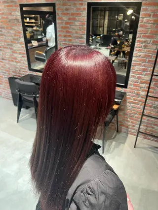 ロング カラー rin 🖤〈大宮〉のヘアスタイル