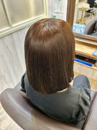 ミディアム カラー Fumika フミカのヘアスタイル