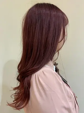 ロング カラー megu 髪質改善TaLeのヘアスタイル