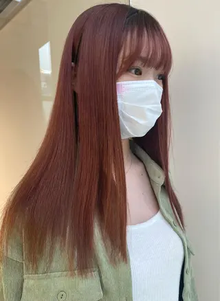 ロング サトウ ナナのヘアスタイル