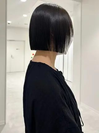 ショート 👔ボブ﹨髪質改善 ストレート🩳ももかのヘアスタイル