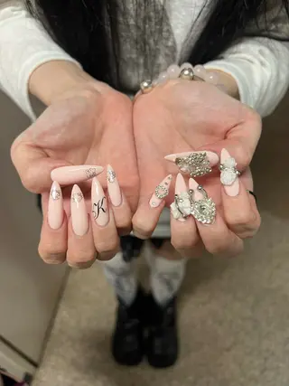 ネイル Lee Nails チップ長さだし専門店のネイルデザイン