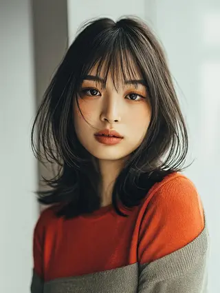 セミロング 艶髪診断で絶対綺麗✨ お悩み解決✨京谷宥✨のヘアスタイル