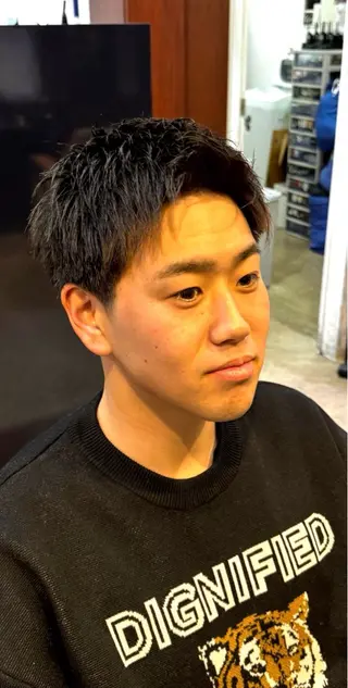 ミディアム GOODMAN千里 💈松本のヘアスタイル