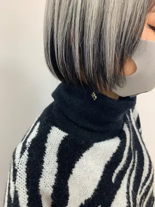 ショート カラー 暖色/ブリーチカラー 🎀 M i k uのヘアスタイル