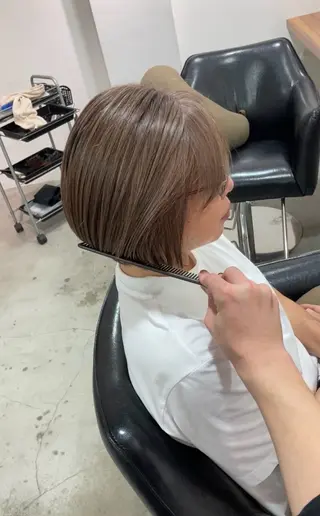 ショート 中江 翔のヘアスタイル