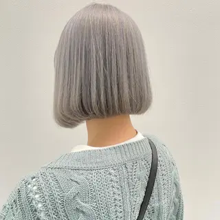 ミディアム カラー ヘアアレンジ 💕上野美容師☁ ブリーチ💖サワのヘアスタイル