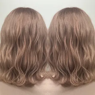 ミディアム カラー BREK 袋井店のヘアスタイル