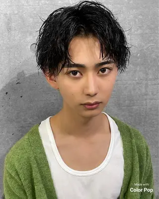 パーマ メンズ メンズパーマの達人 KAITOのヘアスタイル