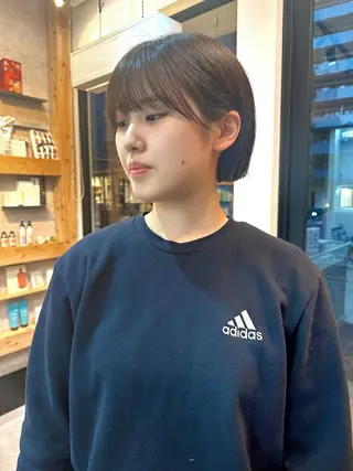 ショート カラー SITY.レイヤー ボブ/透明感カラーのヘアスタイル