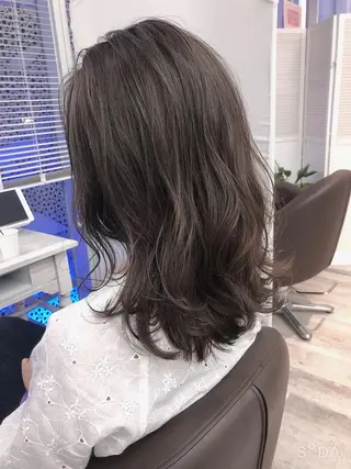 ミディアム カラー 髪質改善No.1🍀 🍀銀座🍀矢尾板のヘアスタイル