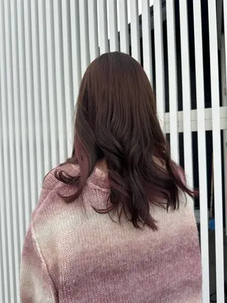 カラー 森本 美音のヘアスタイル