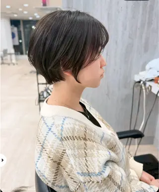 ショート Gardenhair 小笠原篤矢ショートのヘアスタイル