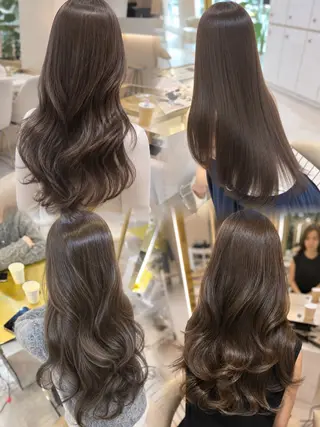 ロング カラー Akane レイヤー/艶カラーのヘアスタイル