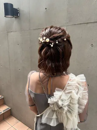ミディアム 【パーマ🌀/暖色カ ラー🍷】ななこ🌴のヘアスタイル