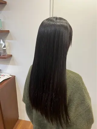 ロング ルプラボウ/豊川/ 柴田心那のヘアスタイル