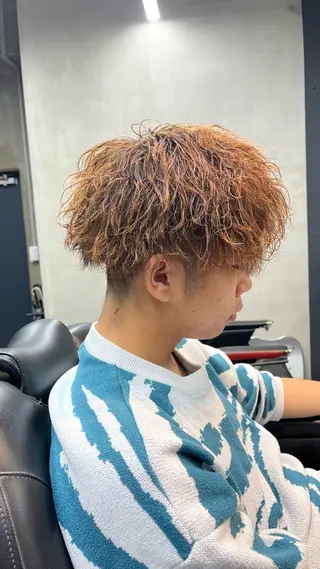 メンズ 岡本 悠聖のヘアスタイル