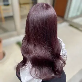 ロング カラー ブリーチなしカラー kana🐱のヘアスタイル
