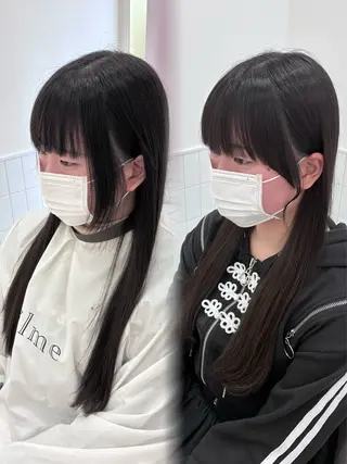 セミロング 松村 知佳のヘアスタイル