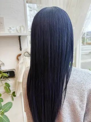 ロング カラー 内田 隆也のヘアスタイル