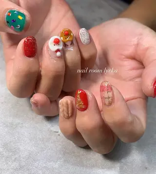 ネイル ネイルルームリッカ 𝐦𝐚𝐲𝐮のネイルデザイン