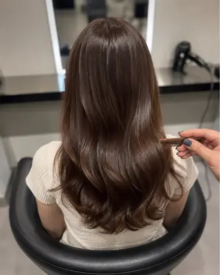 ミディアム カラー 🌈ウルトワ水素 髪質改善naru🌈のヘアスタイル