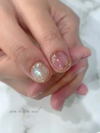 ネイル arm in arm ︎✿Yamamotoのマツエク・マツパデザイン