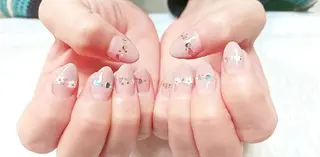 ネイル 手描きアート&推し活 🌟Wisteriaのネイルデザイン
