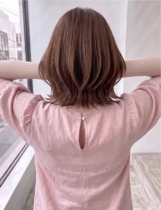 ミディアム カラー ⭐️モデル大募集⭐️ 森下ゆうき⭐️のヘアスタイル