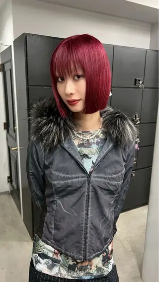 カラー 御器所/髪質改善千田 紗羽のヘアスタイル