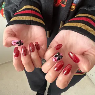 ミディアム 🦋Nail Amo🦋のネイルデザイン