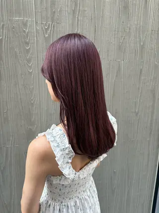 カラー 田中 瑞帆のヘアスタイル