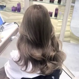ロング ベージュ/アレンジ/ たから🍀のヘアスタイル