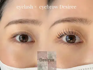 マツエク・マツパ Desiree NANAのマツエク・マツパデザイン