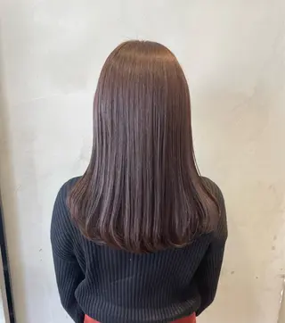 セミロング カラー ヘアアレンジ 艶髪/レイヤーカット 🐣misakiのヘアスタイル