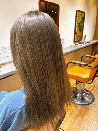 カラー CLAPSコハク モデル募集のヘアスタイル