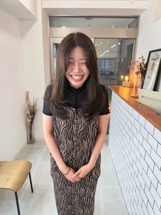 ロング 川野 彩海のヘアスタイル