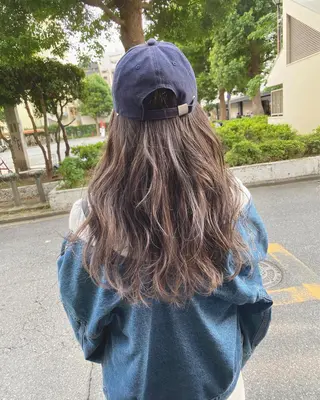 セミロング カラー 田町駅徒歩5分 🌼fumiのヘアスタイル