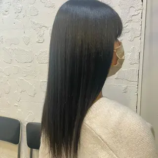 ロング カラー ヘアアレンジ 🎀レイヤー 透明感 カラーyuuri🎀のヘアスタイル