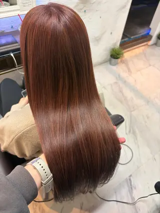 ロング 阿部 早也伽のヘアスタイル
