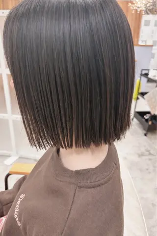 ミディアム 菅谷 琉月のヘアスタイル